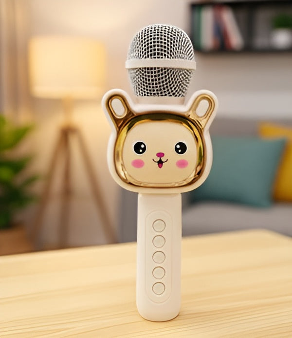 Cute Cartoon Wireless Karaoke Microphone