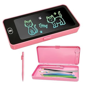 2-in-1 LCD Writing Tablet Pencil Case