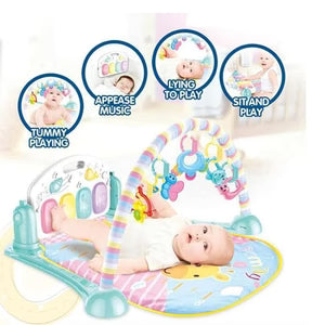 Baby Musical Play Mat with Lights, Sounds, and Sensory Activities