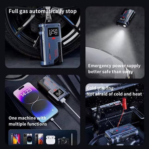Portable Car Jump Starter with Digital Display